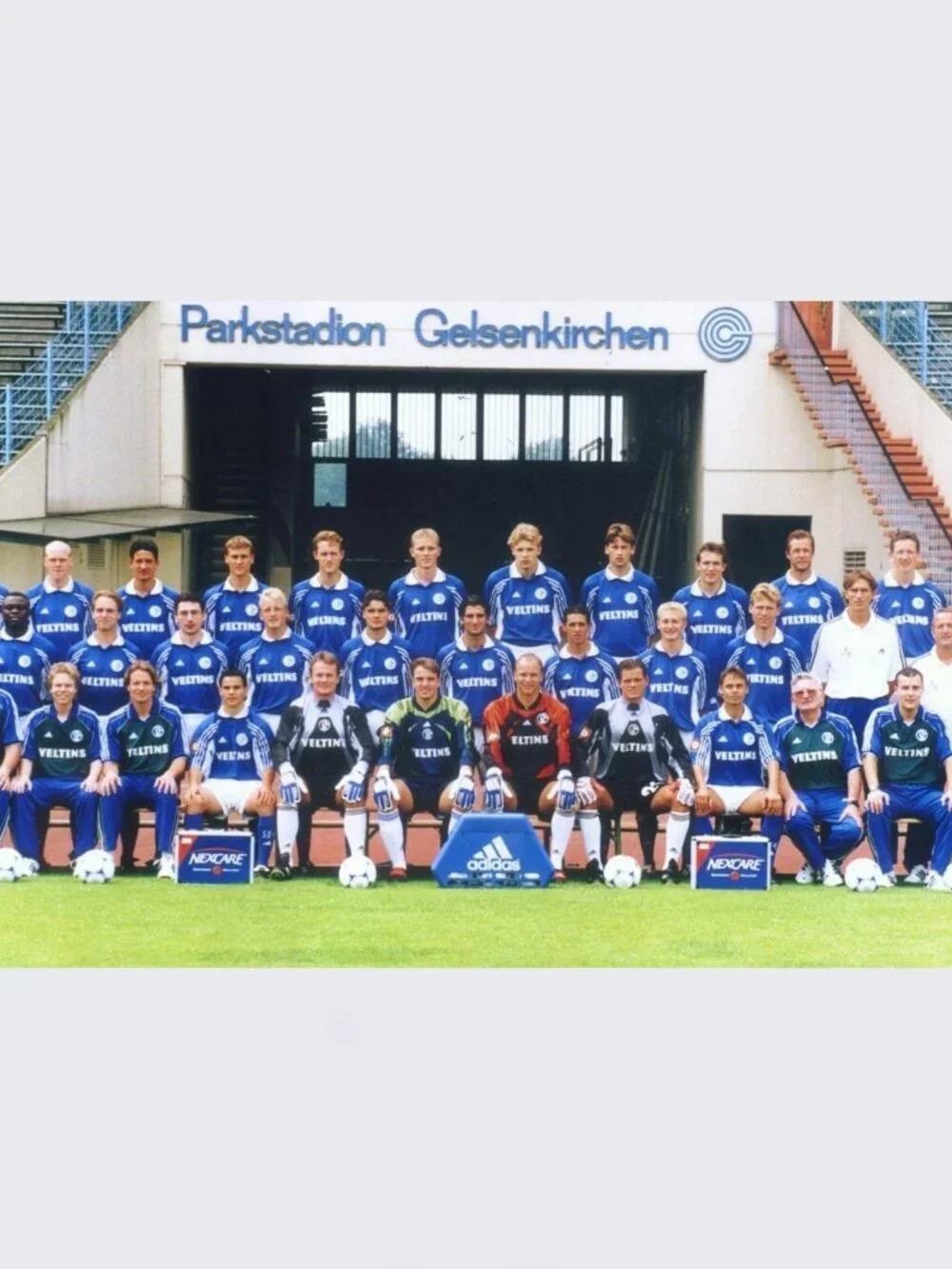 Schalke 04 Vintage 90s Jörg Böhme Adidas Germany Soccer Jersey